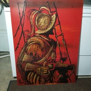 Vintage Tribal Painting